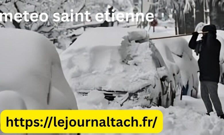 meteo saint etienne
