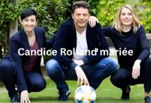 Candice Rolland mariée