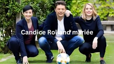 Candice Rolland mariée