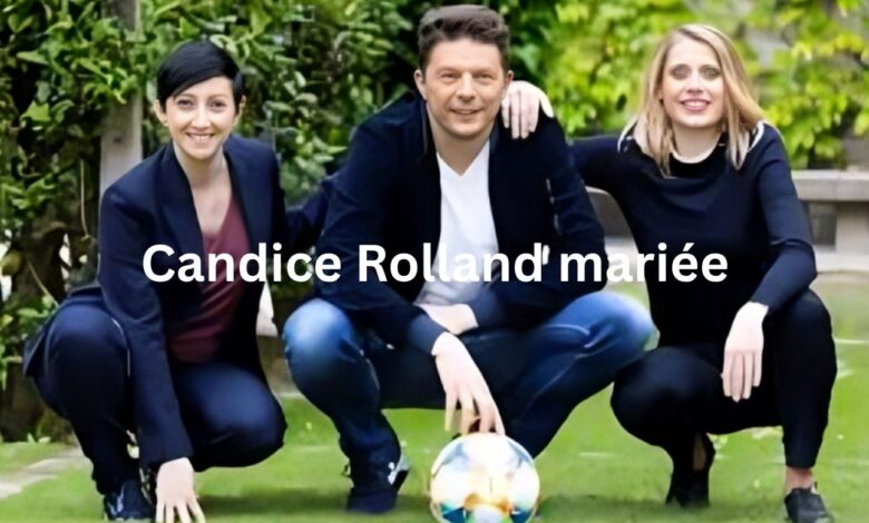 Candice Rolland mariée